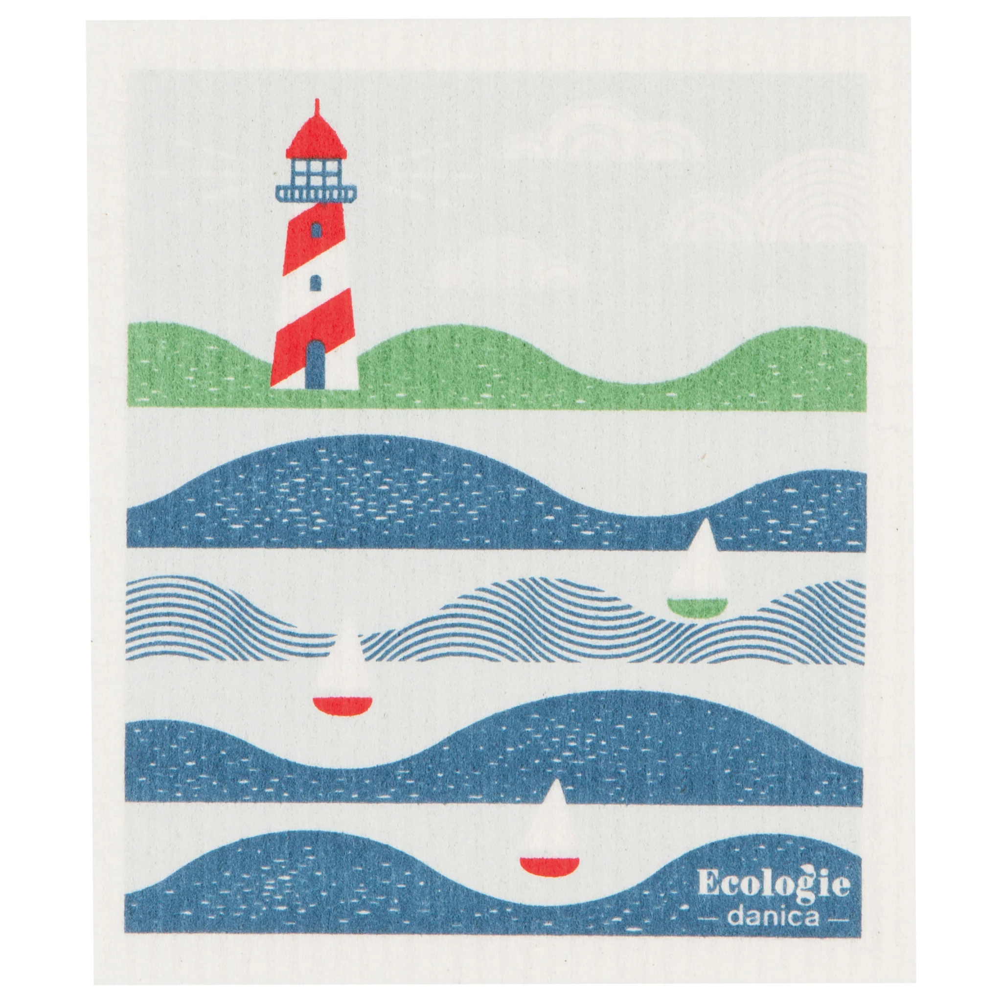 Ecologie by Danica Lighthouse Swedish Dishcloth