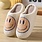 Oceanic Inc Kids Happy Face Slipper Orange Navy