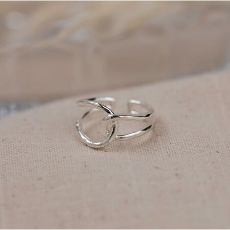 Glee Bonded Ring Silver