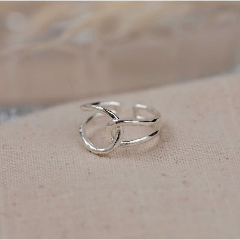 Glee Bonded Ring Silver