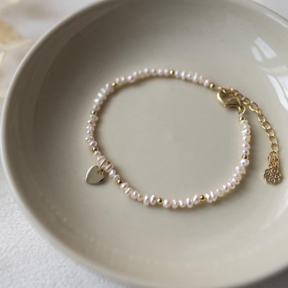 Glee Amado Essential Bracelet White Pearl