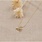 Glee Light Burst Necklace Gold