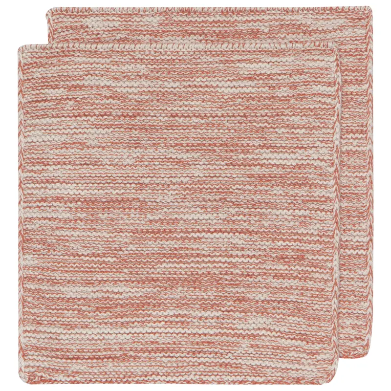Danica Heirloom Clay Knit Dishcloth (Set of 2)