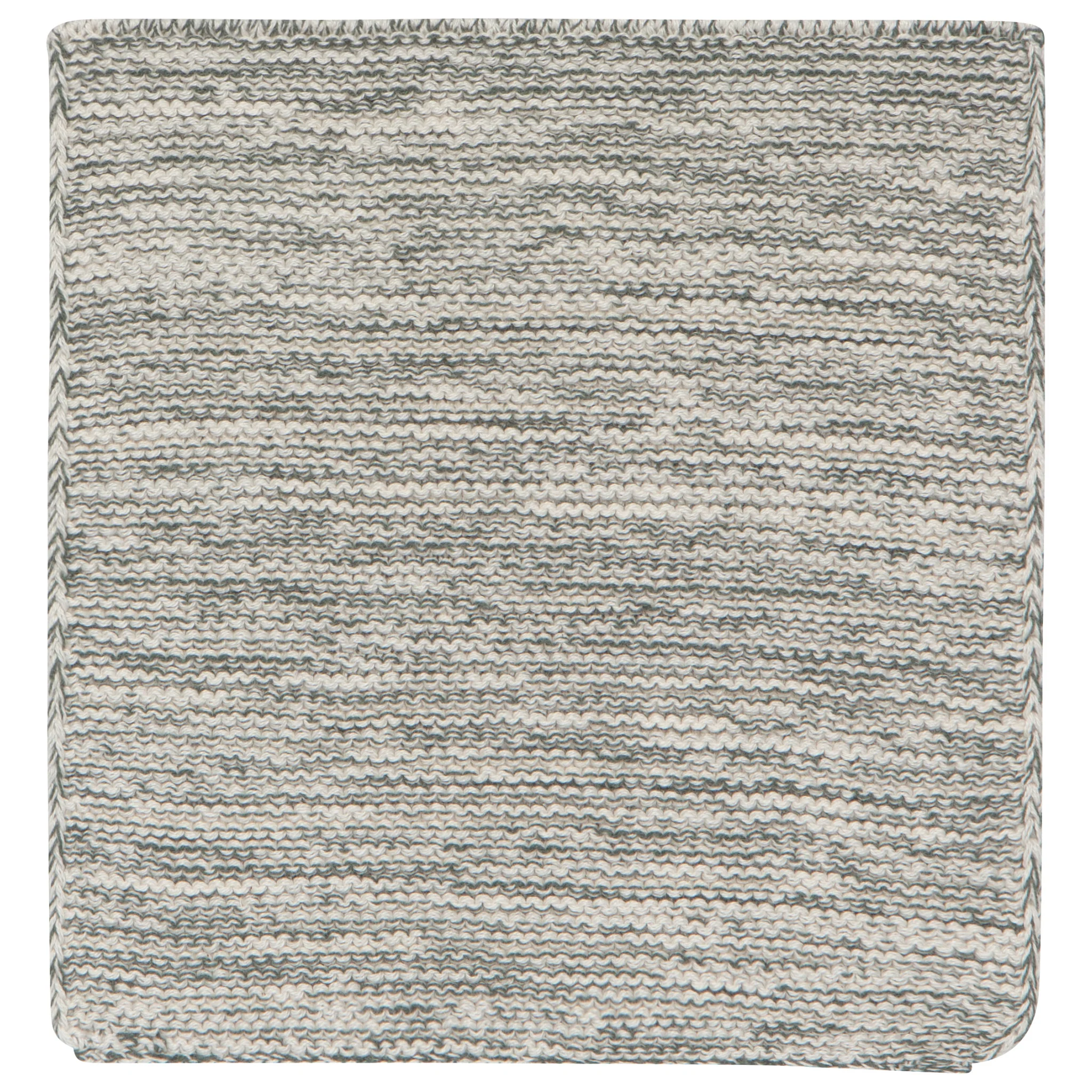 Danica Heirloom Jade Green Knit Dishcloths (Set of 2)