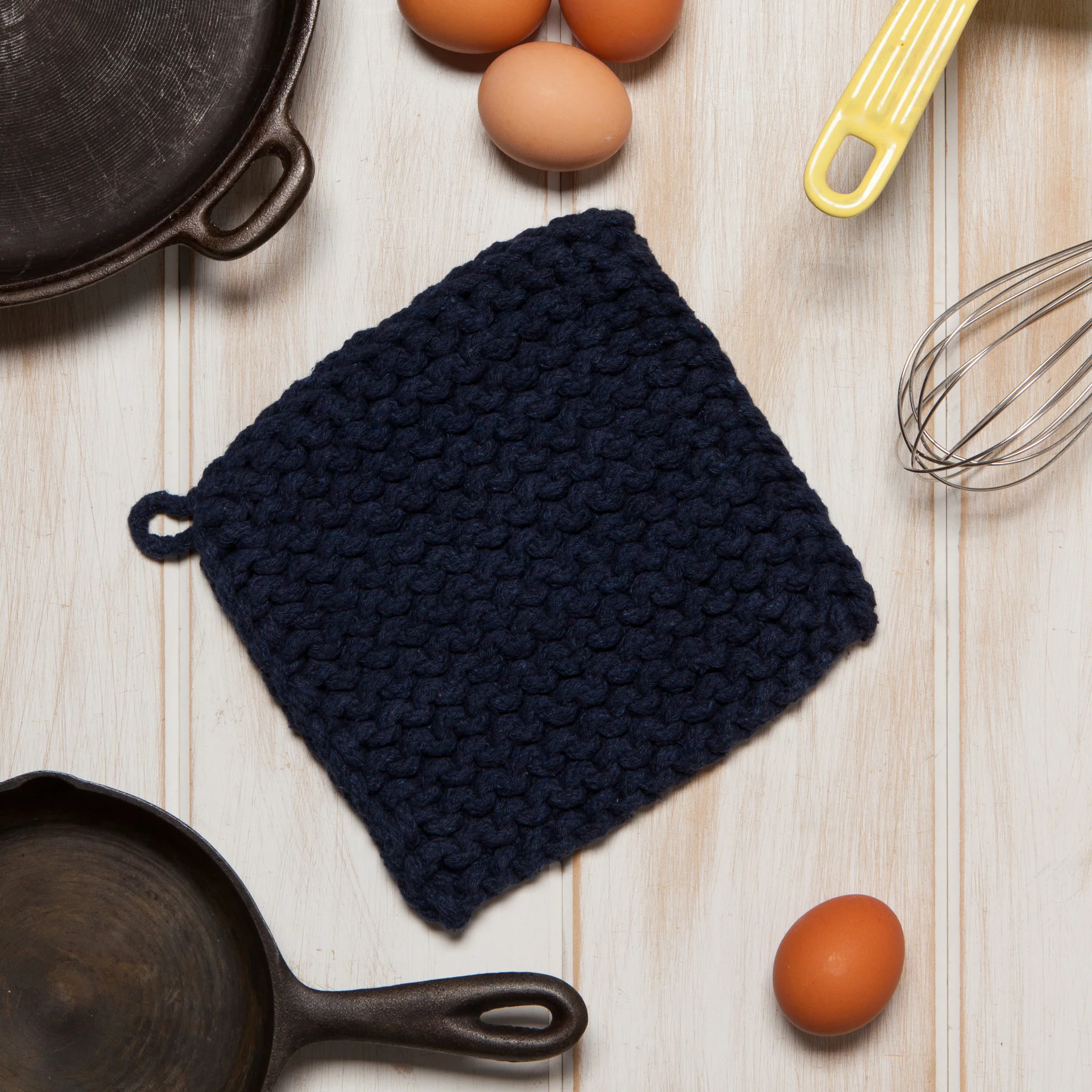 Danica Heirloom Midnight Knit Potholder