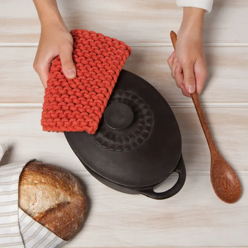Danica Heirloom Clay Knit Potholder