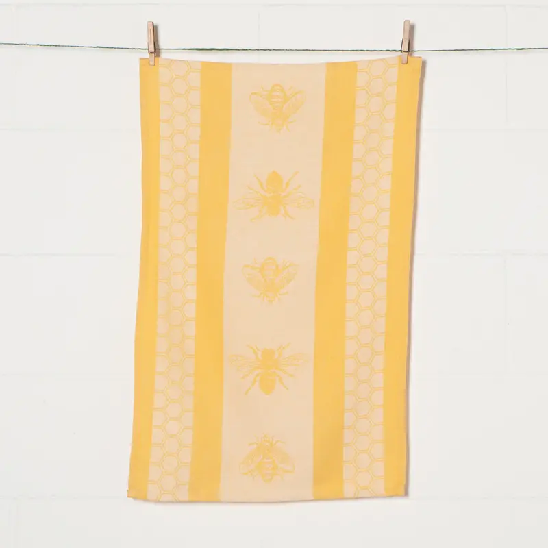 Now Designs Honeybee Jacquard Dishtowel