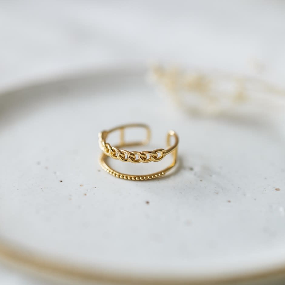 Glee Tessa Ring Gold