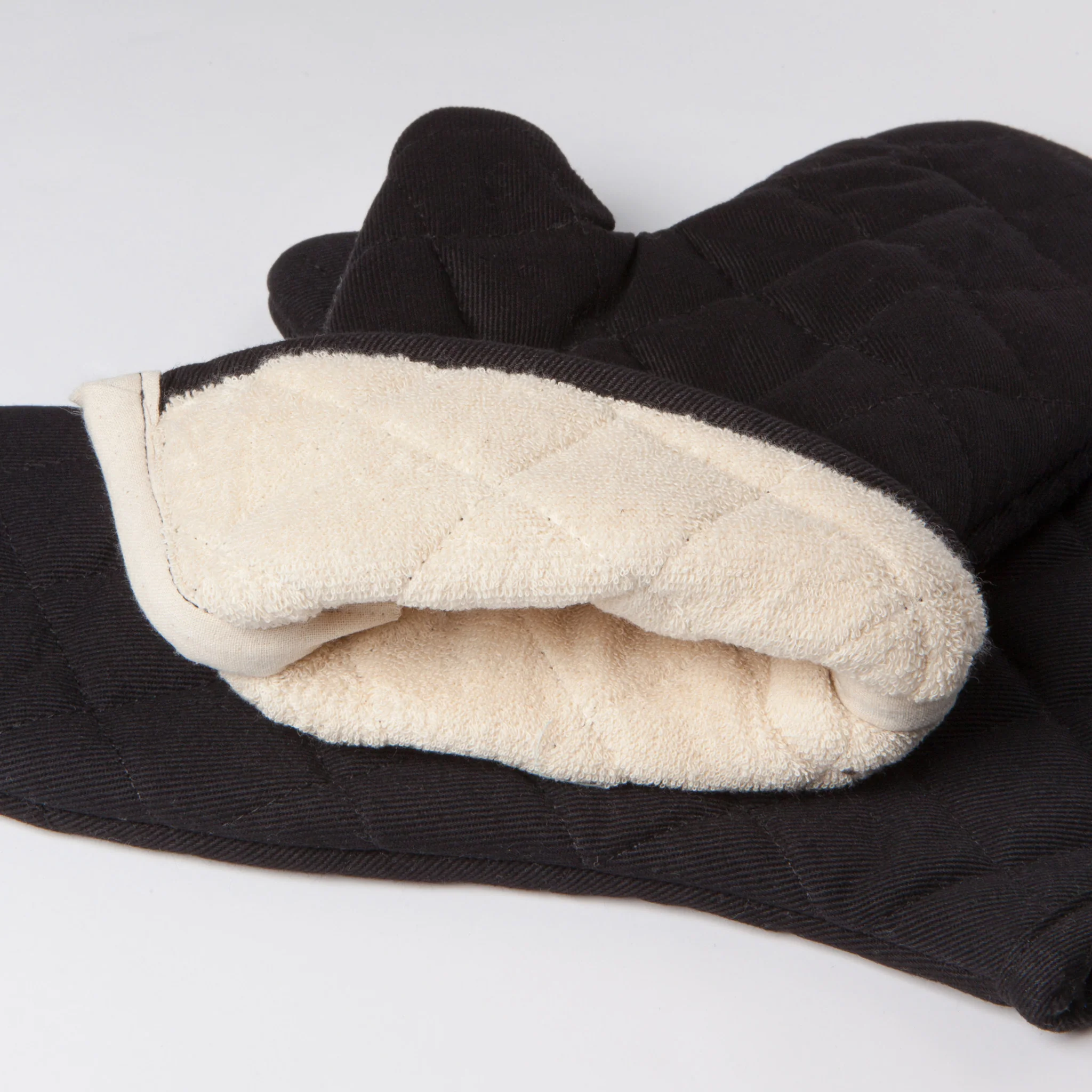 Danica Superior Black Oven Mitt