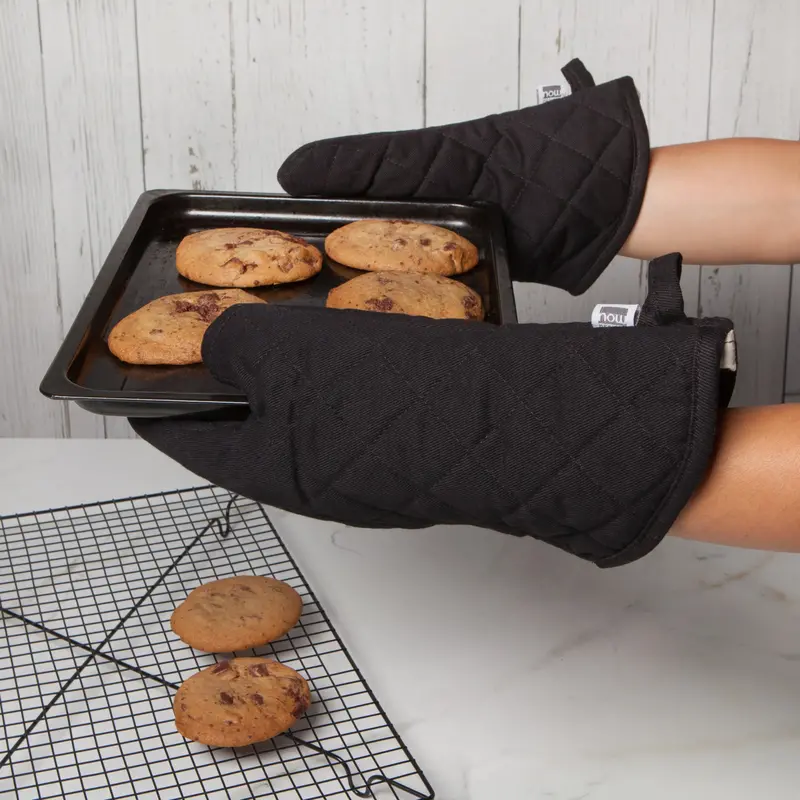 Danica Superior Black Oven Mitt
