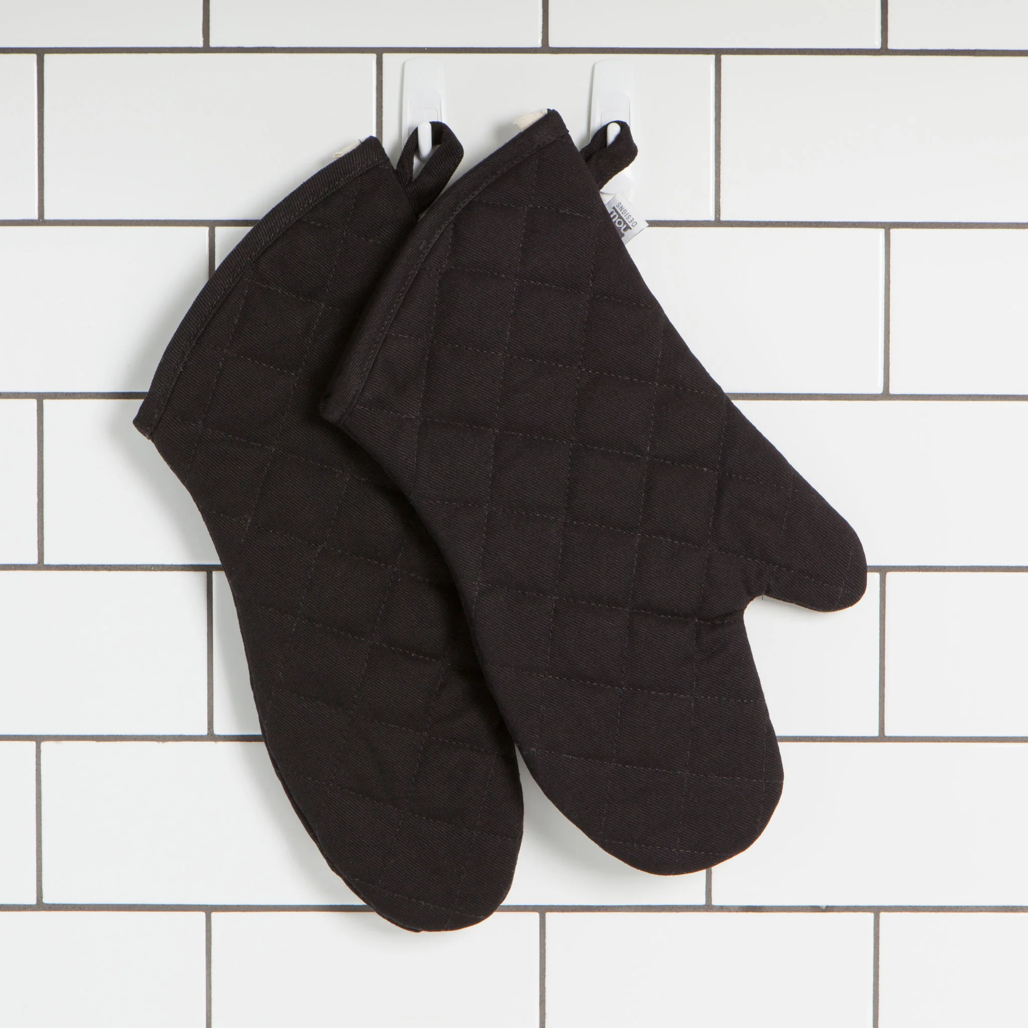 Danica Superior Black Oven Mitt