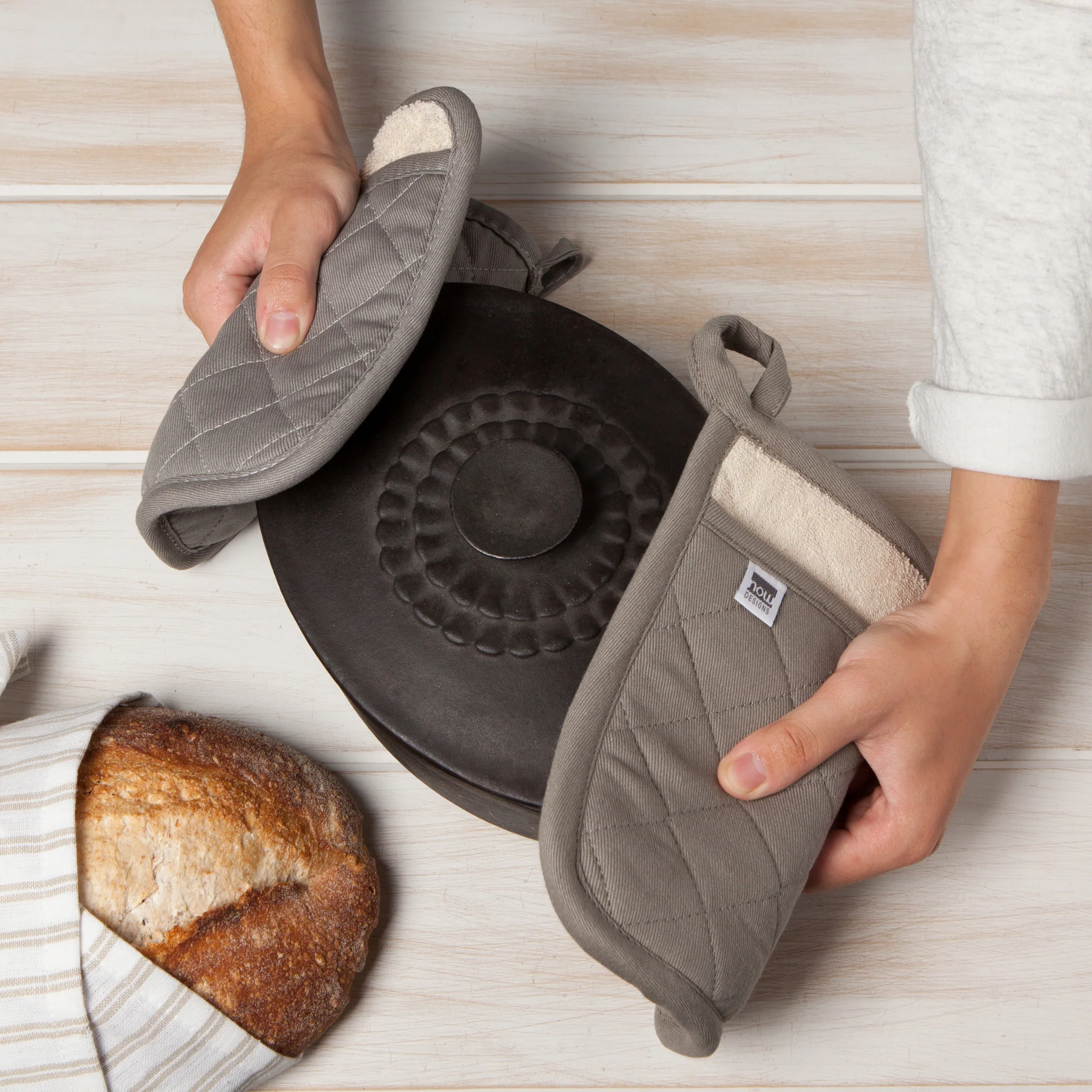 Now Designs London Grey Superior Potholder