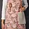Danica Blossom Block Print Apron