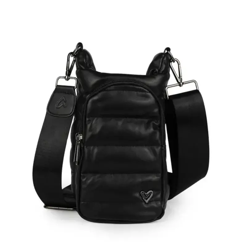 Prene LOVE Vegan Leather Black H2O Crossbody Bag