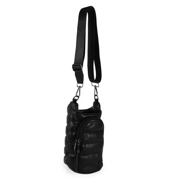 Prene LOVE Vegan Leather Black H2O Crossbody Bag