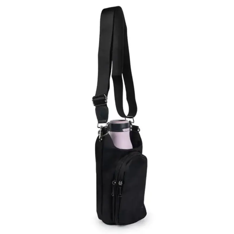 Prene LOVE Matte Black H2O Crossbody Bag