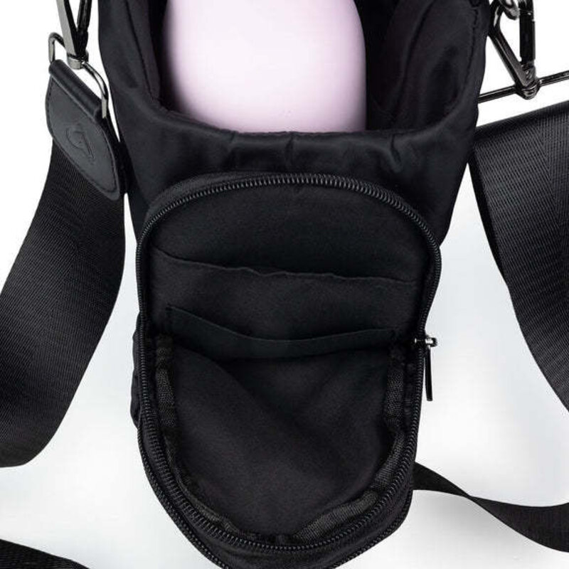 Prene LOVE Matte Black H2O Crossbody Bag