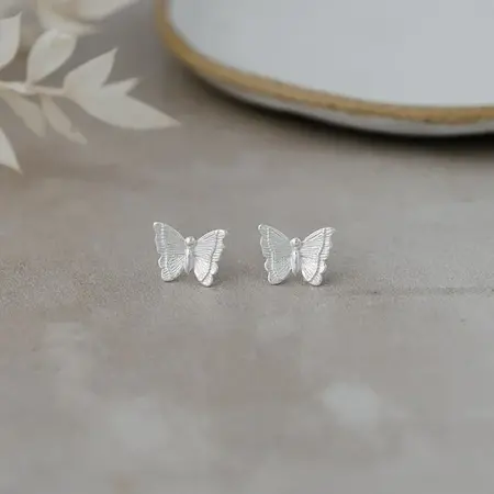 Glee Mariposa Stud Silver