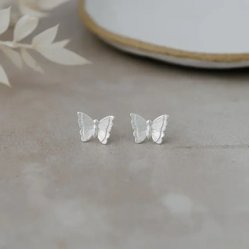 Glee Mariposa Stud Silver