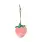 Bukowski Bears Strawberry Bag Charm, Pink