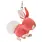 Bukowski Bears Red Zeus Bunny Bag Charm