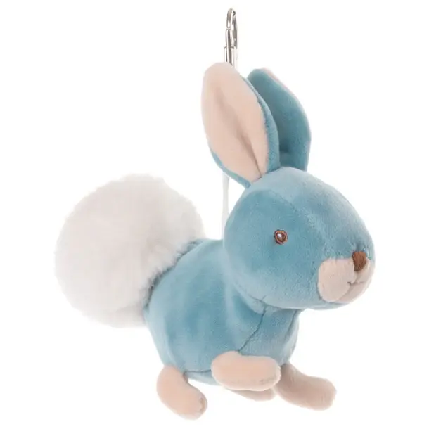 Bukowski Bears Zeus Bunny Bag Charm, Blue