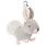 Bukowski Bears Zeus Bunny Bag Charm, Grey