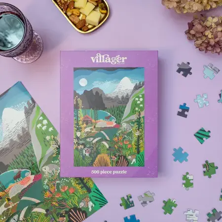 Villager Puzzles Rockies Explorer Puzzle 500 Piece