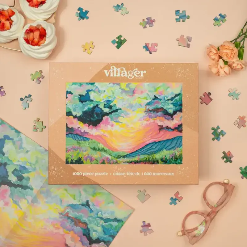 Villager Puzzles Daybreak Puzzle 1000 Piece
