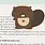 Craftedvan Stationery Beaver Magnetic Bookmark