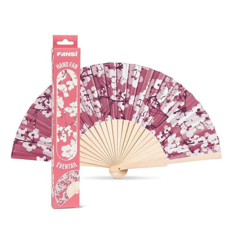Abbott Cherry Blossom Hand  Fan