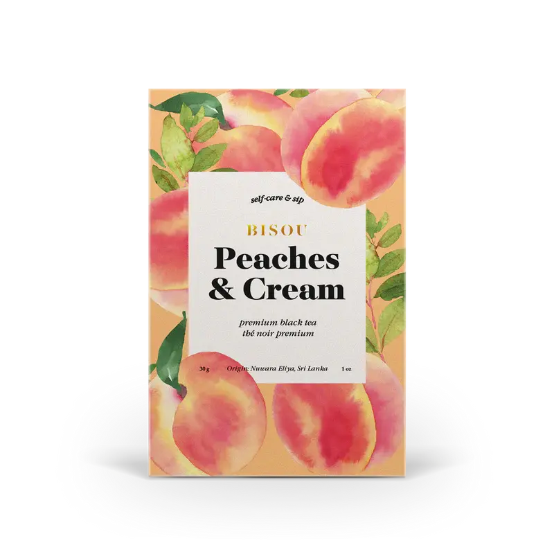 Bisou Bar Bisou Tea Peaches & Cream