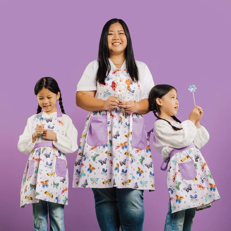Danica Jubilee Flutter by Minnie  Kids Apron