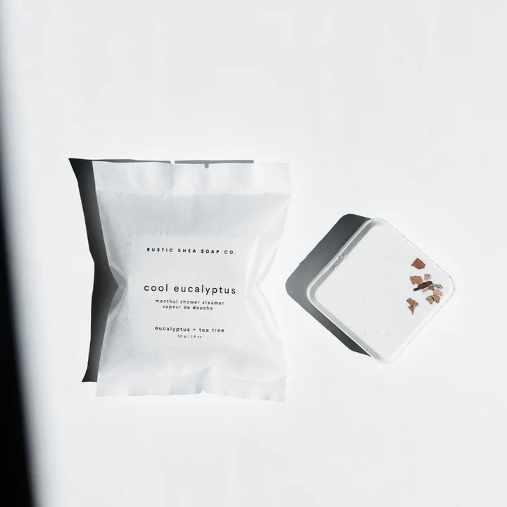 Rustic Shea Soap Company Cool Eucalyptus Shower Steamer