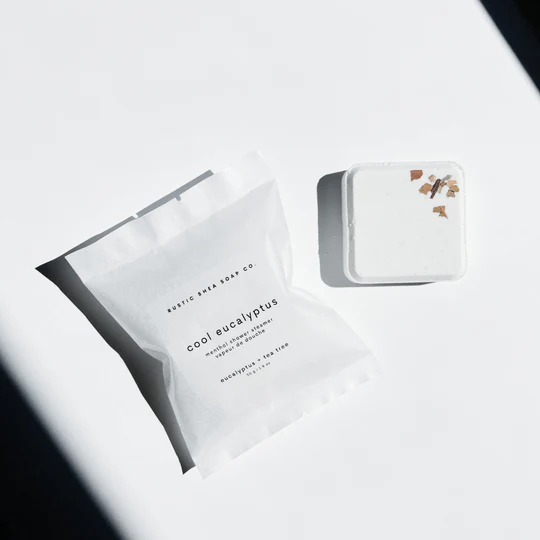 Rustic Shea Soap Company Cool Eucalyptus Shower Steamer