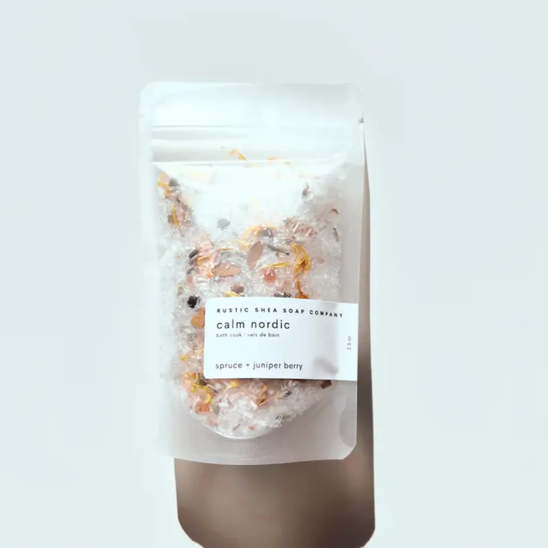 Rustic Shea Soap Company Calm Nordic Bath Soak 2.5oz