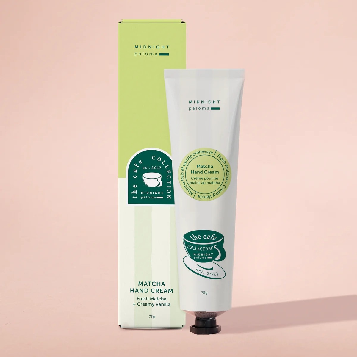 Midnight Paloma Botanicals Matcha + Creamy Vanilla Hand Cream