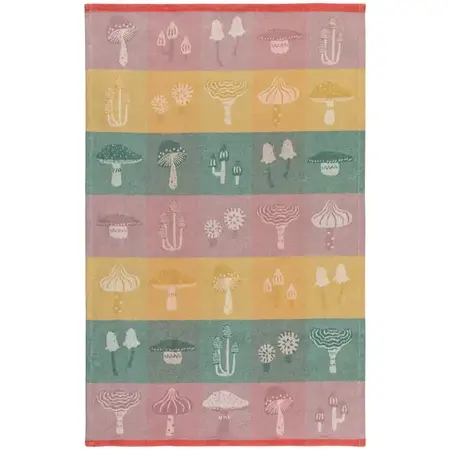 Danica Tea Towel Jacquard Mushroom Gems