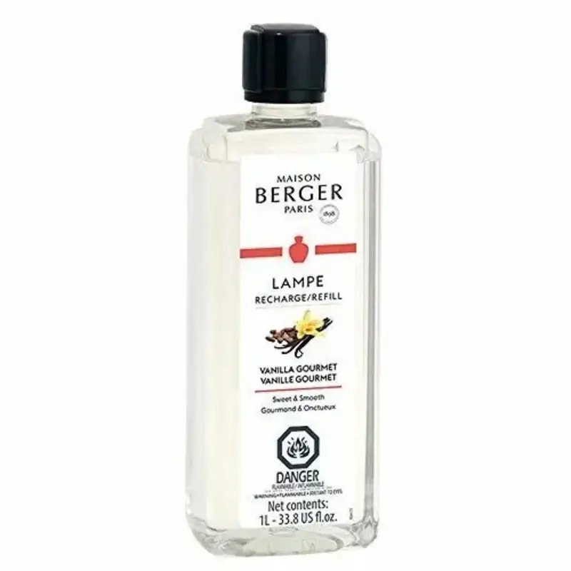 Lampe Berger 1 Litre Lampe Refill, Vanilla Gourmet