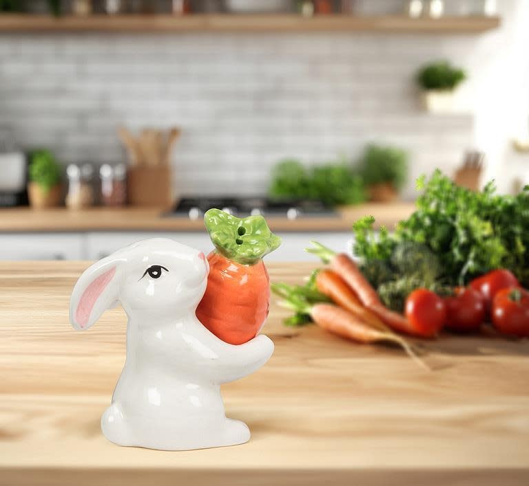 Abbott Bunny & Carrot Salt + Pepper Shakers