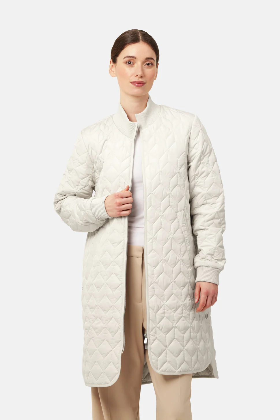 Ilse Jacobsen Long Quilted Coat