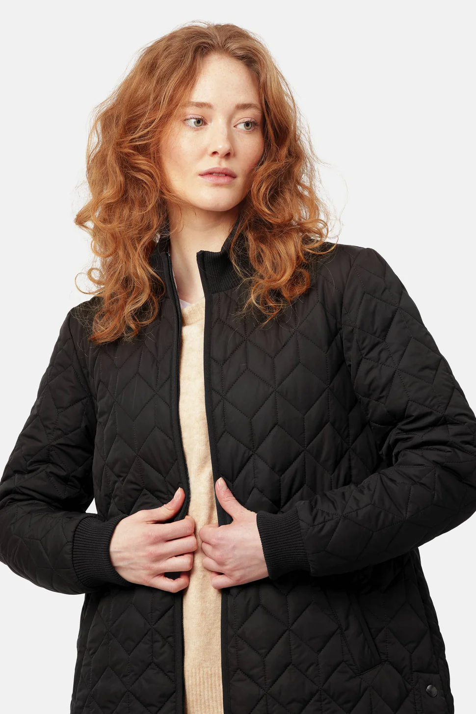Ilse Jacobsen Long Quilted Coat