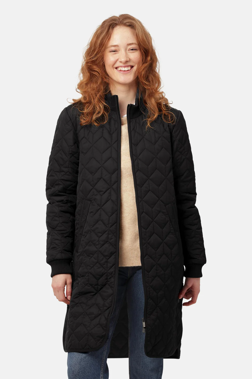 Ilse Jacobsen Long Quilted Coat
