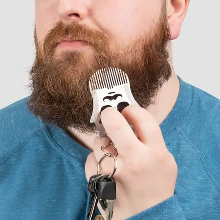Kikkerland Beard Comb Multi-Tool