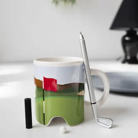 Kikkerland Putter Mug