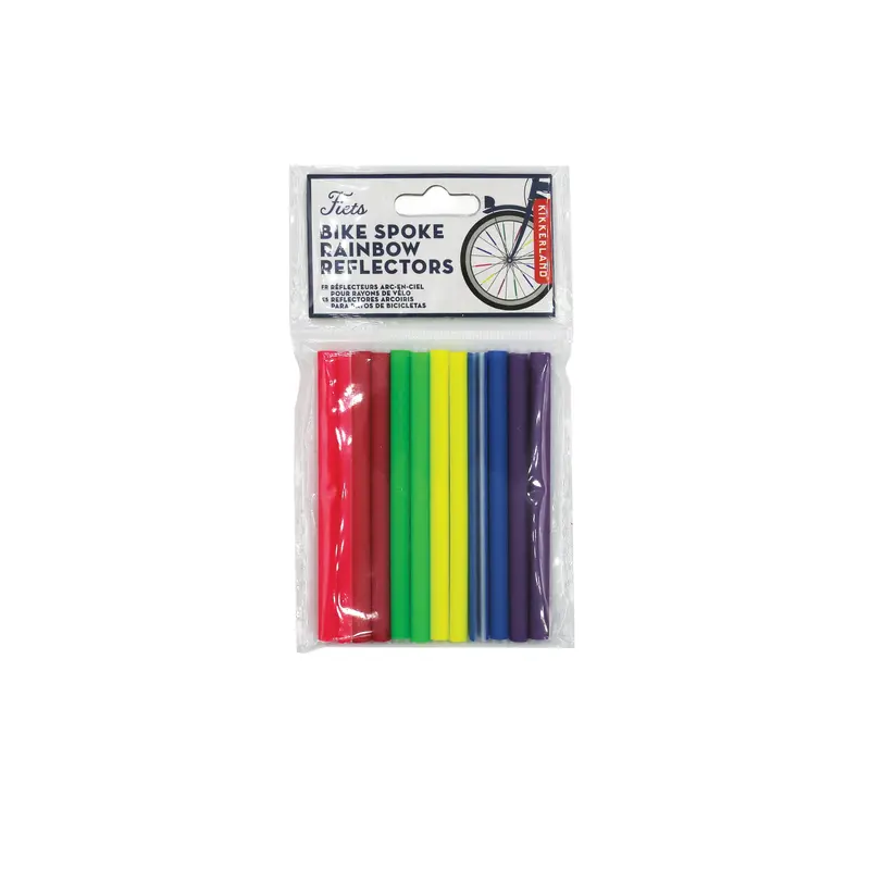 Kikkerland Bike Spoke Rainbow Reflectors