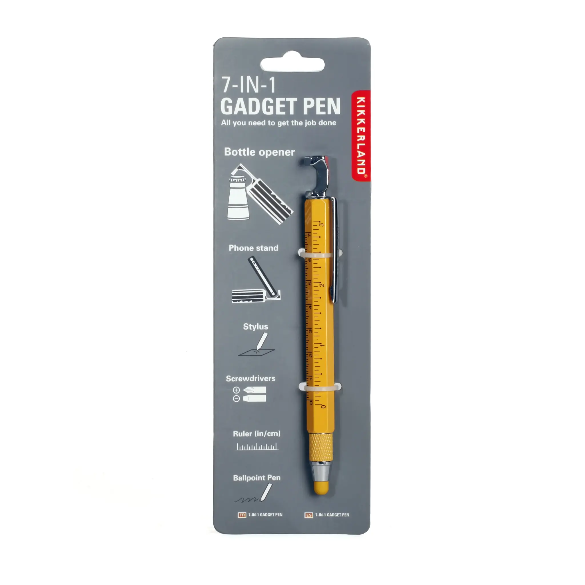 Kikkerland 7 in 1 Gadget Pen