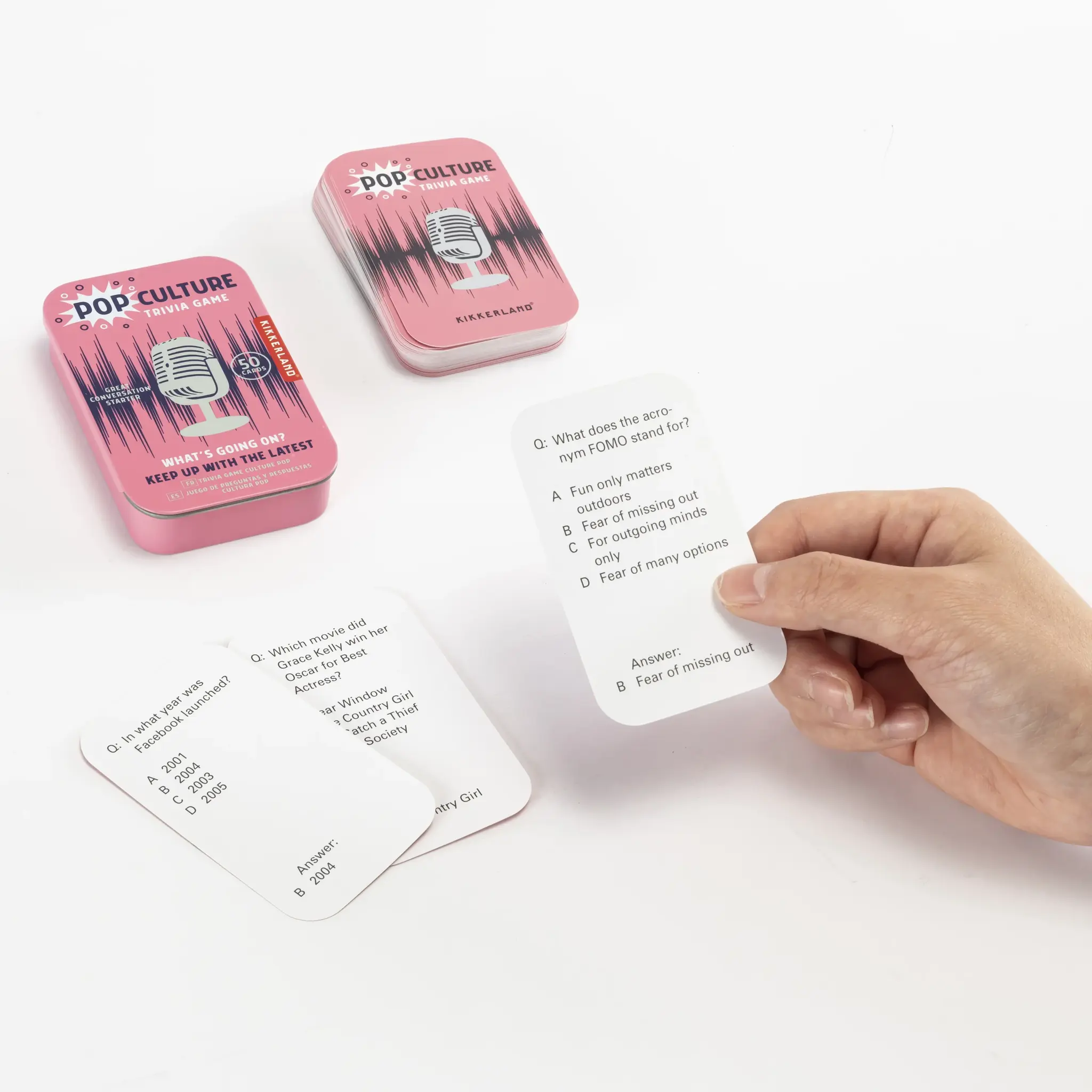 Kikkerland Trivia Games