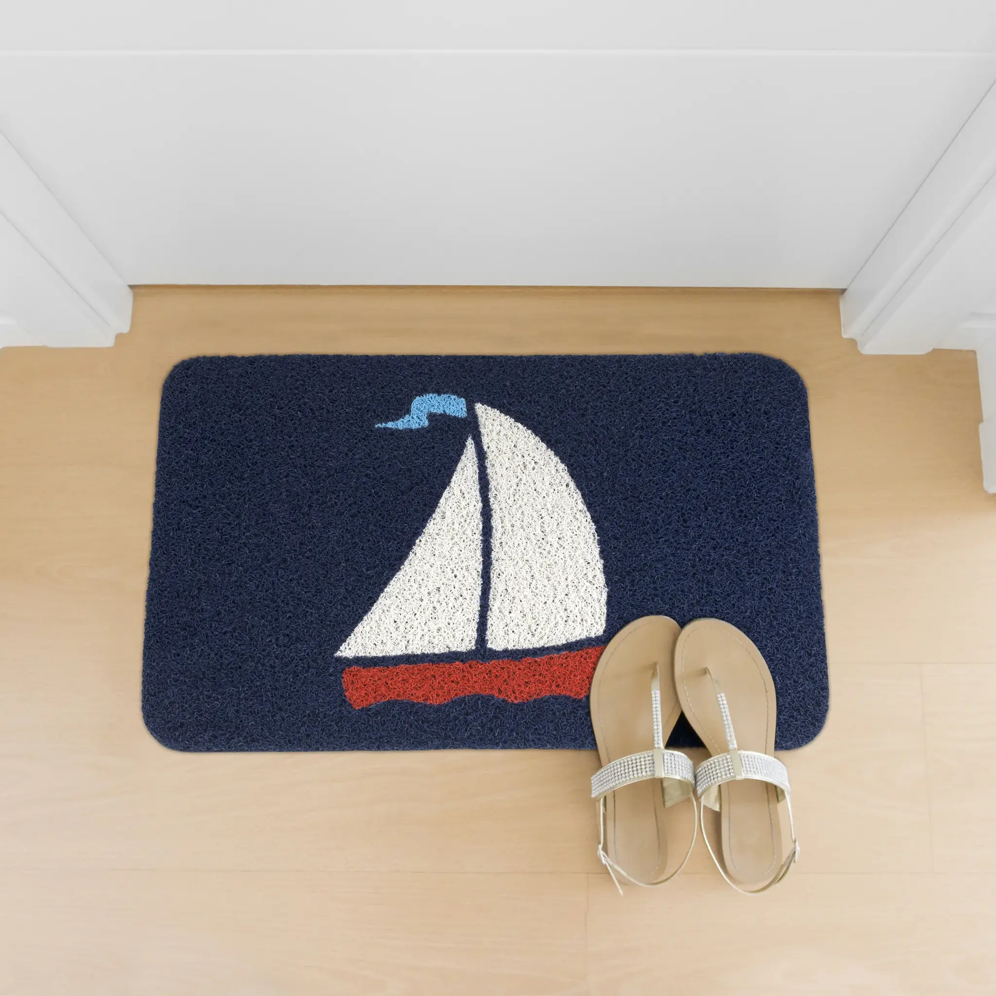 Kikkerland Sailboat Doormat