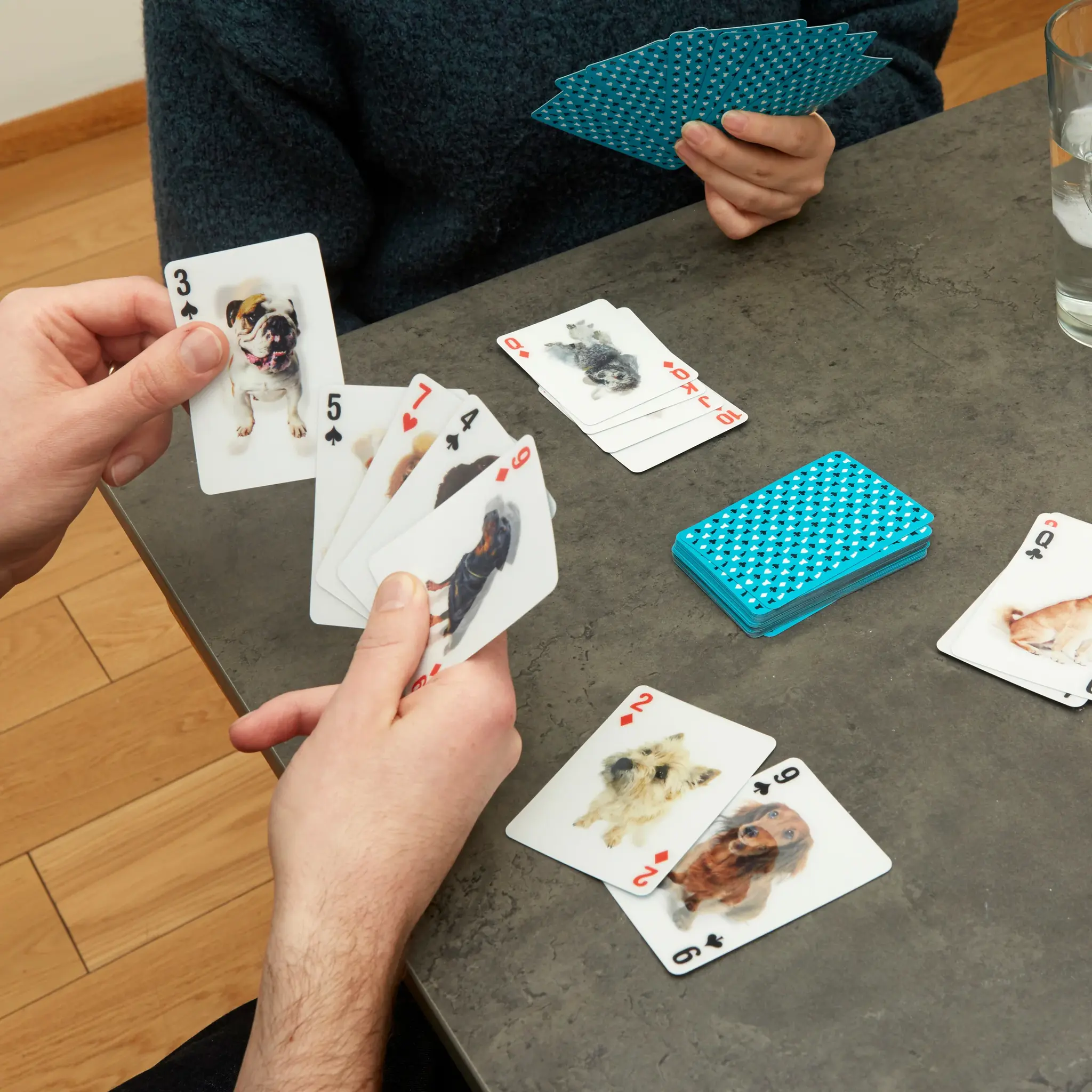 Kikkerland Dogs 3D Playing Cards